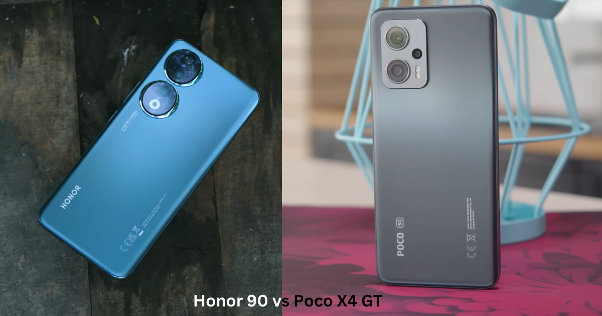 Honor 90 vs Poco X4 GT