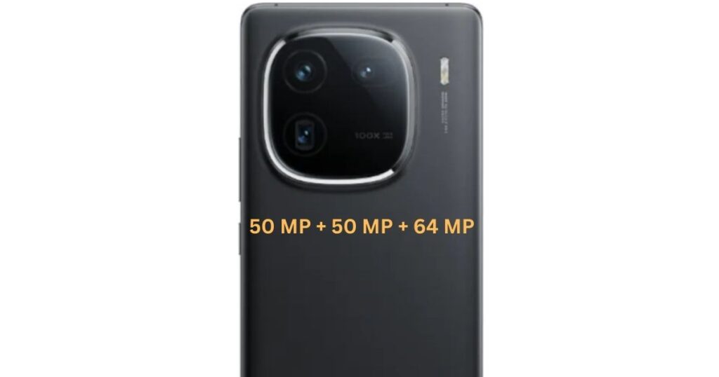 50 MP + 50 MP + 64 MP Camera